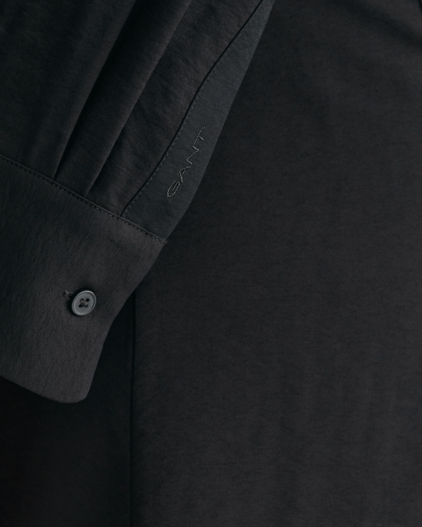 Vestido-camisa de trespasse