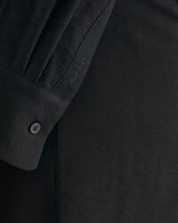 Vestido-camisa de trespasse