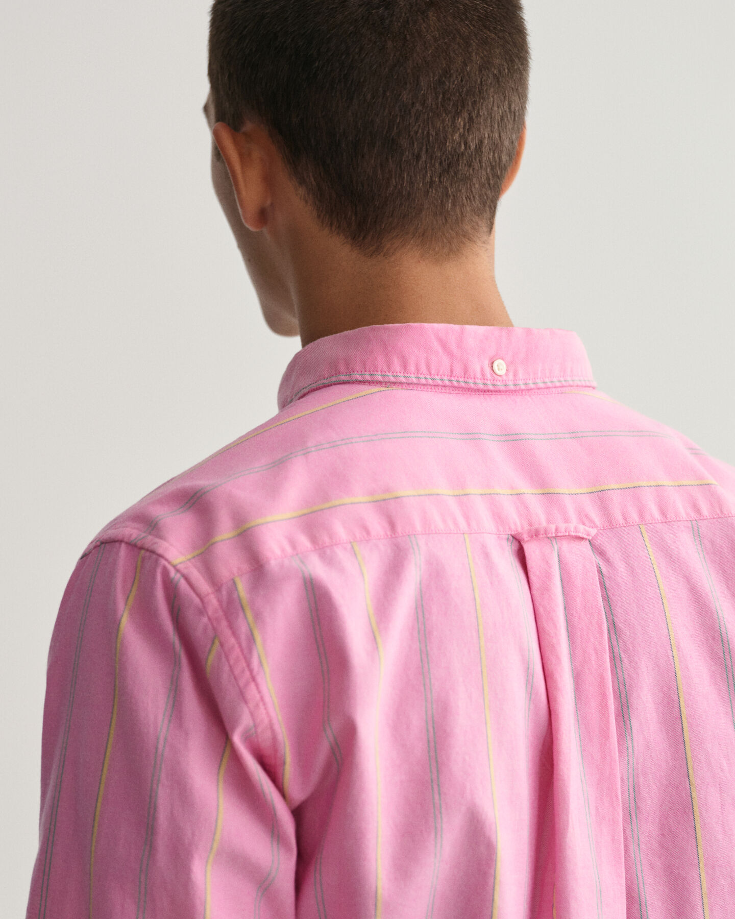 Camisa Oxford Archive &agrave;s riscas corte normal