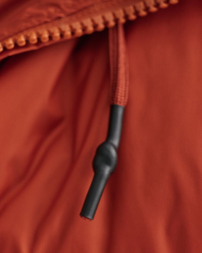 Blusão brilhante Puffer