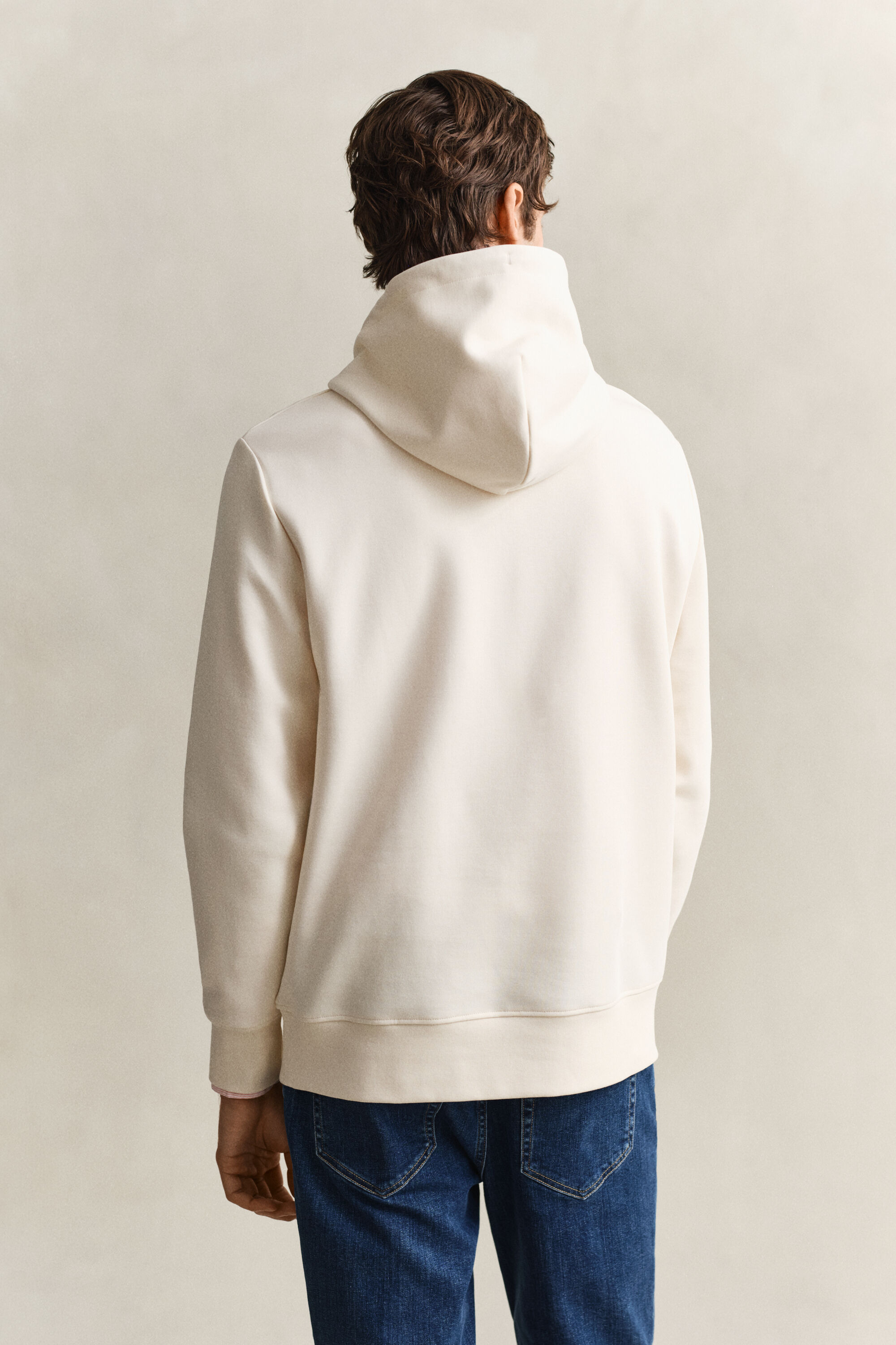 Sweatshirt com capuz Interlock
