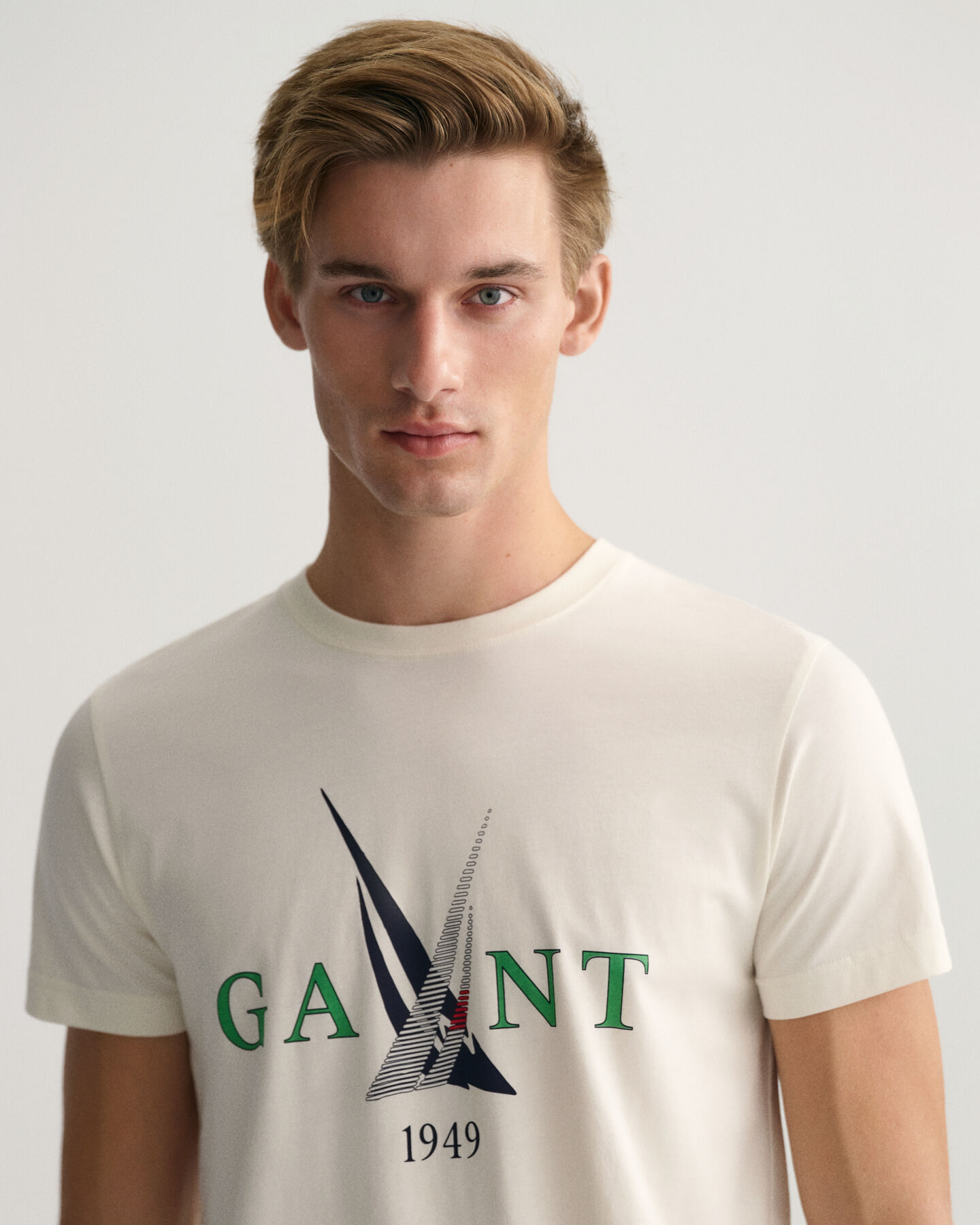 T-shirt com estampado Sail