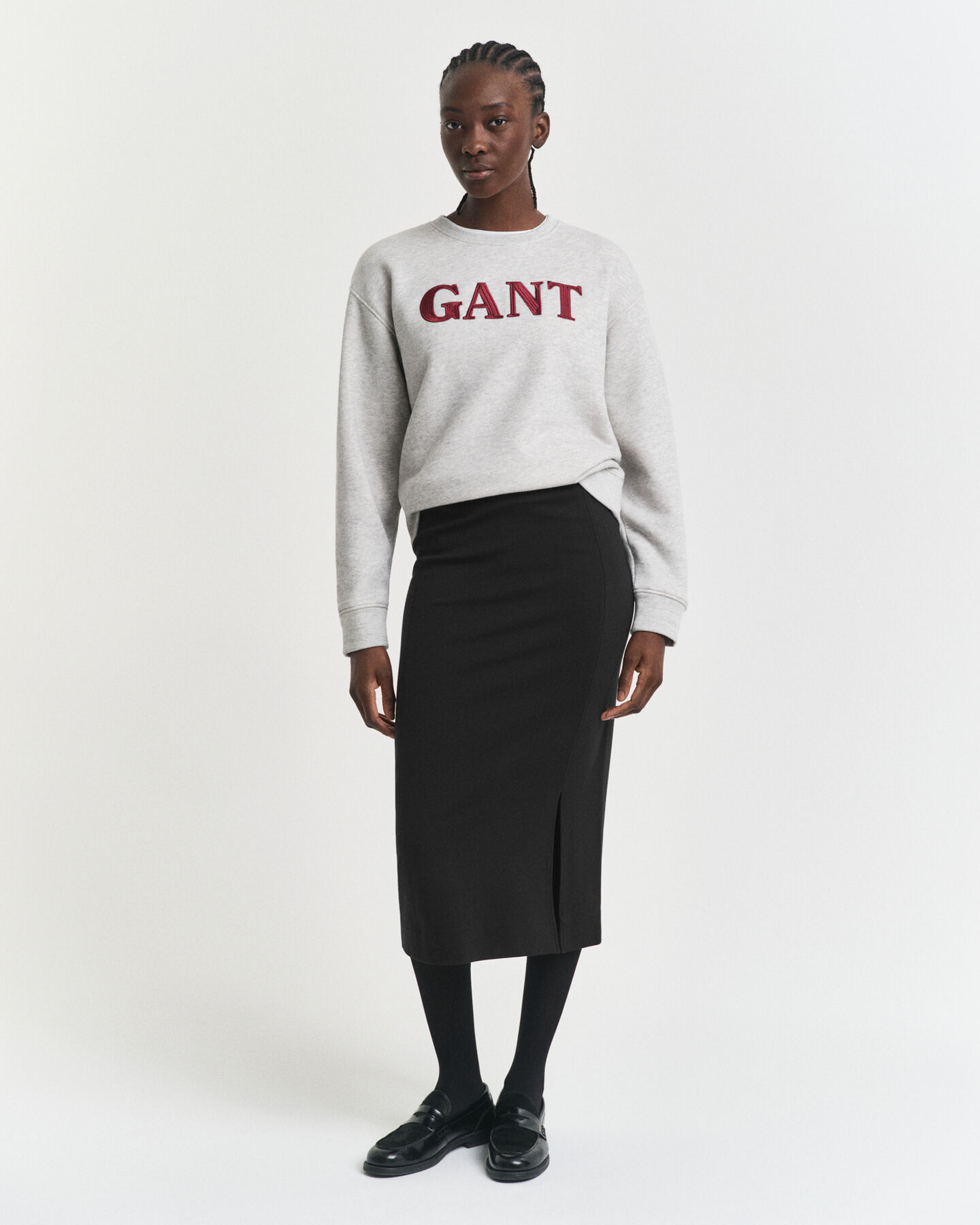 Saia lápis em jersey