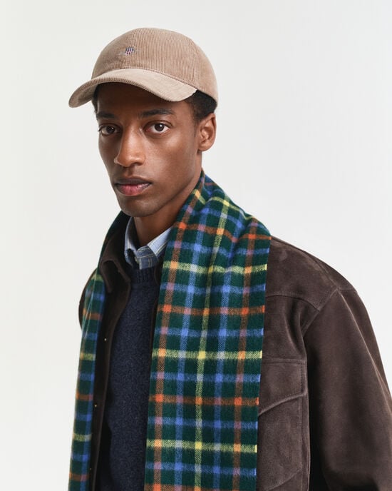 Boné em bombazina Shield