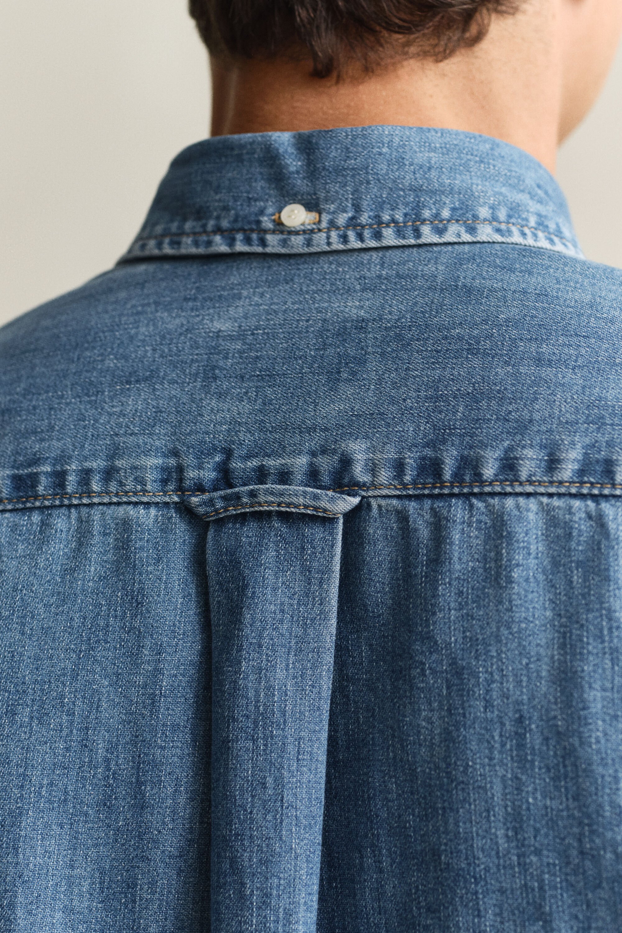 Camisa de ganga regular fit