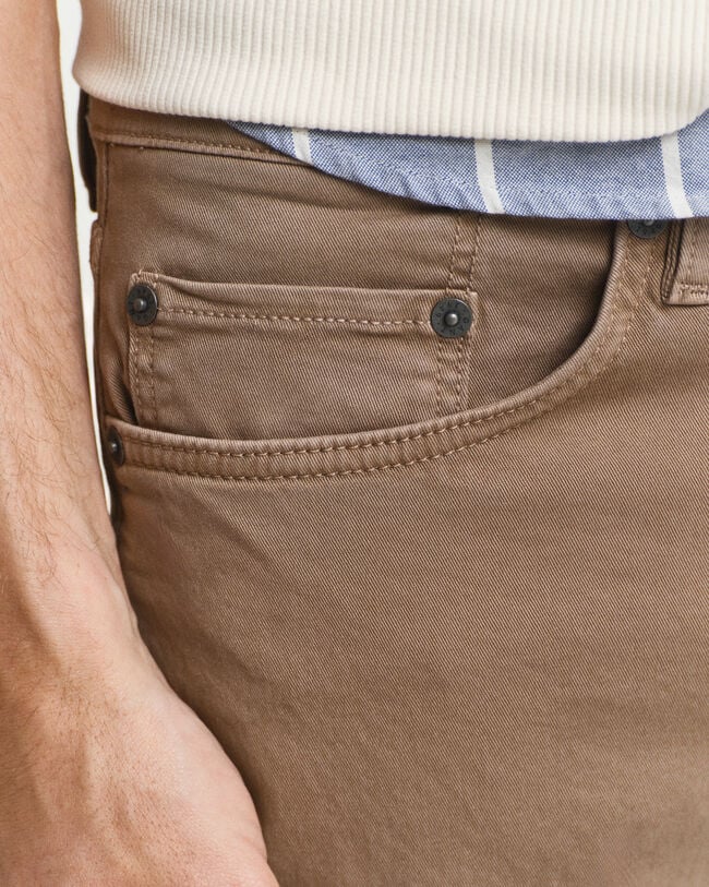 Calças Desert slim fit