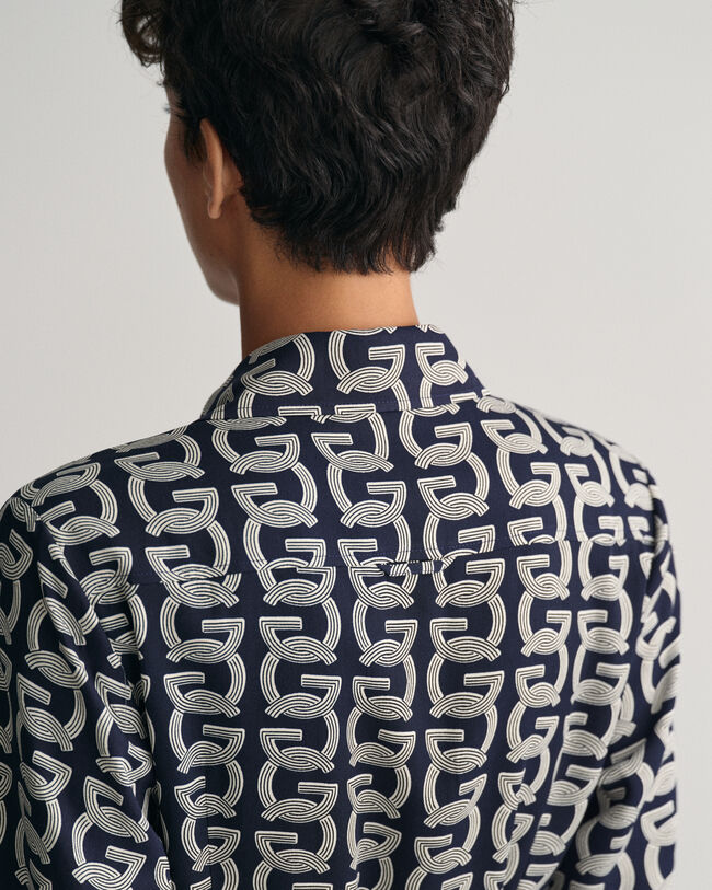 Vestido-camisa G Patterned