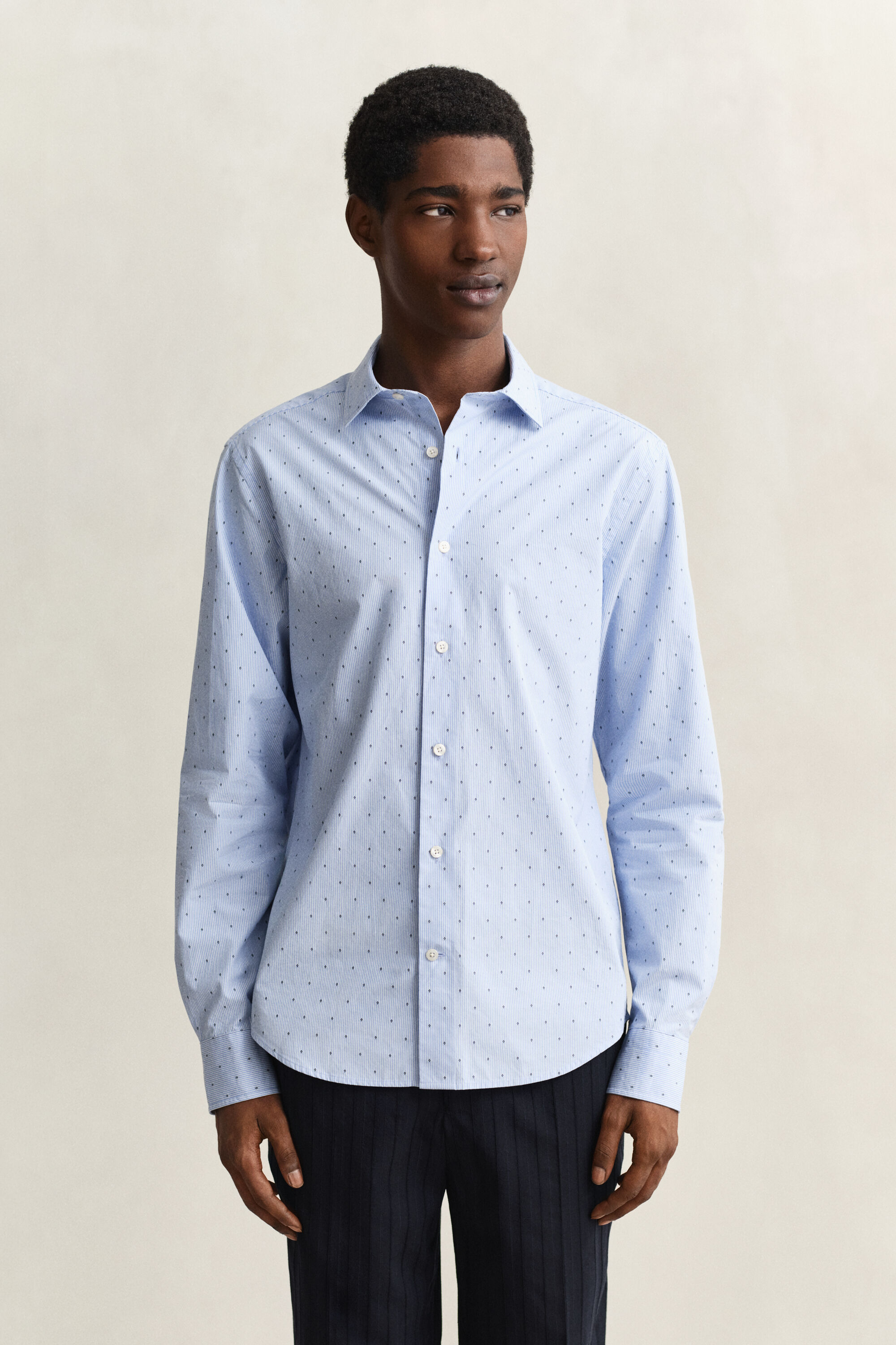 Camisa fil coupé