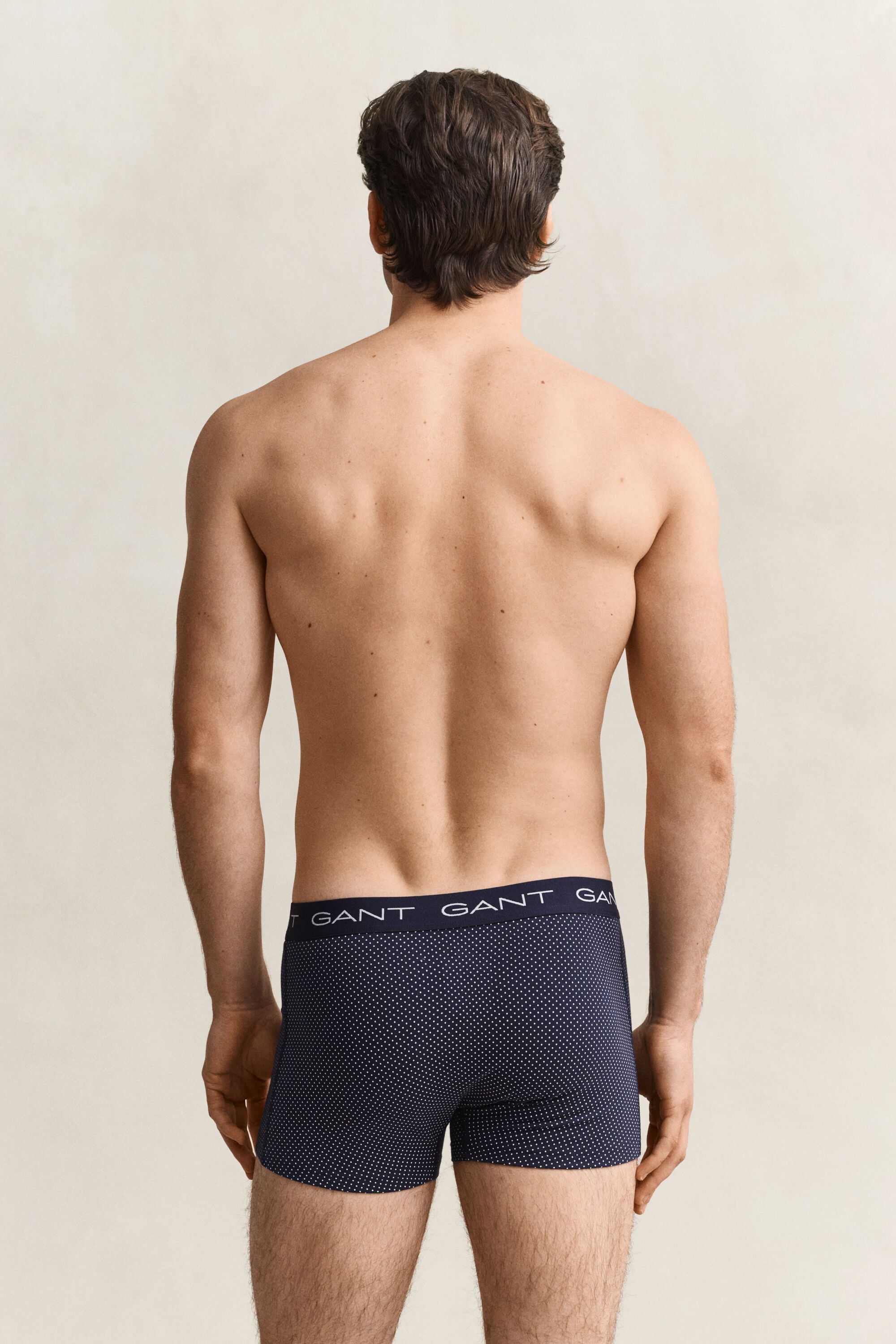 Pack de 3 boxers com estampado às bolinhas