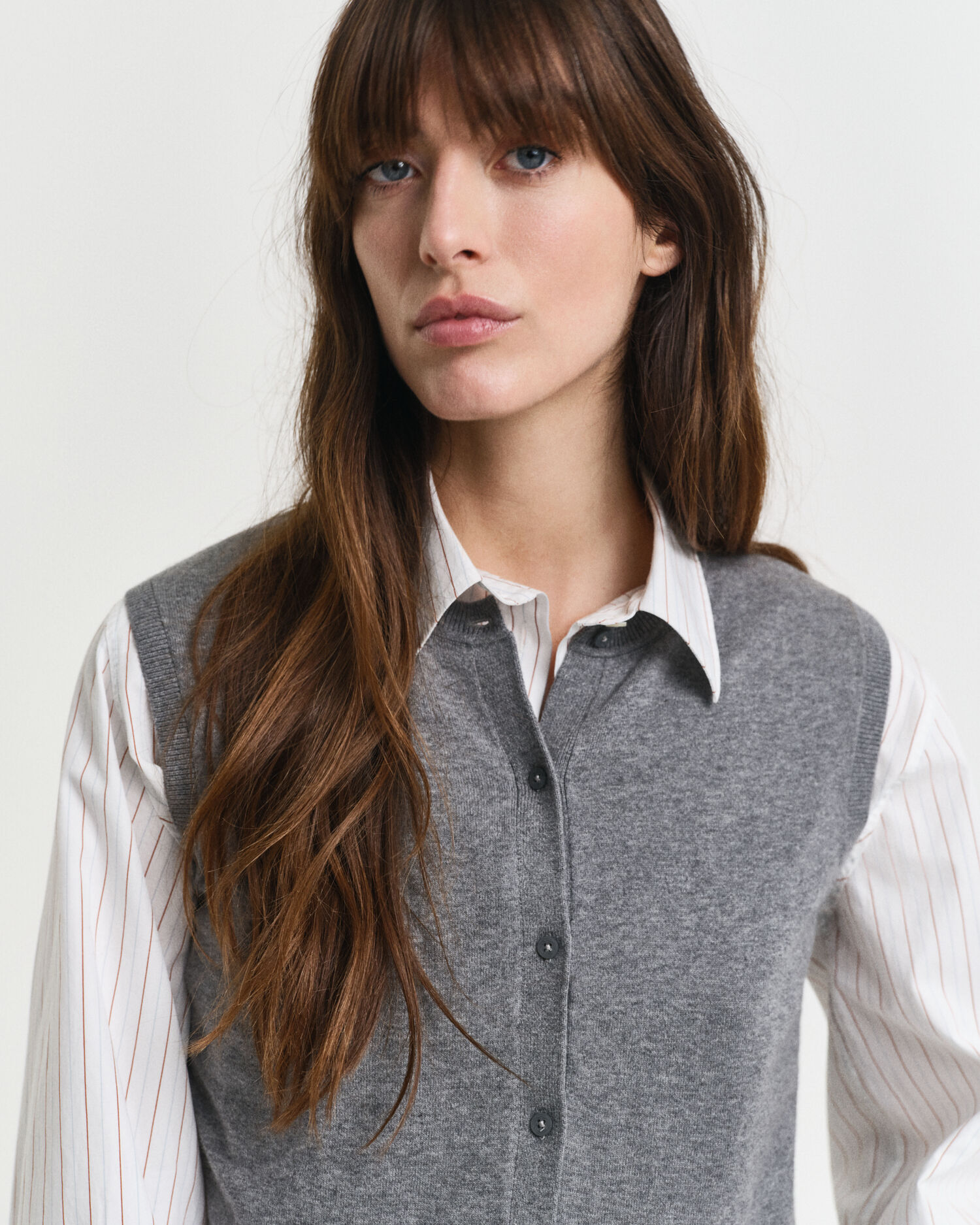 Colete de malha de manga curta leve