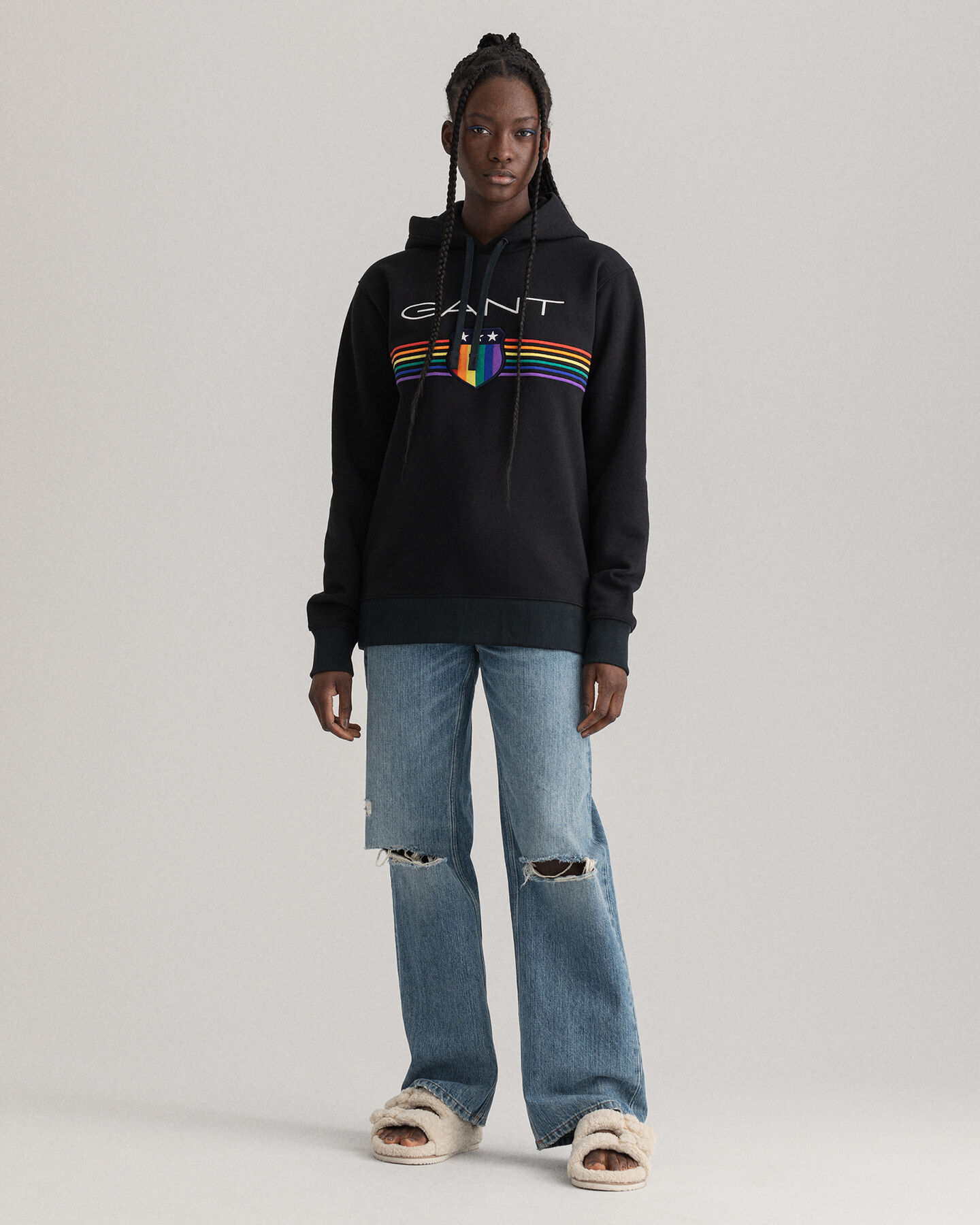 Camisola com capuz Pride