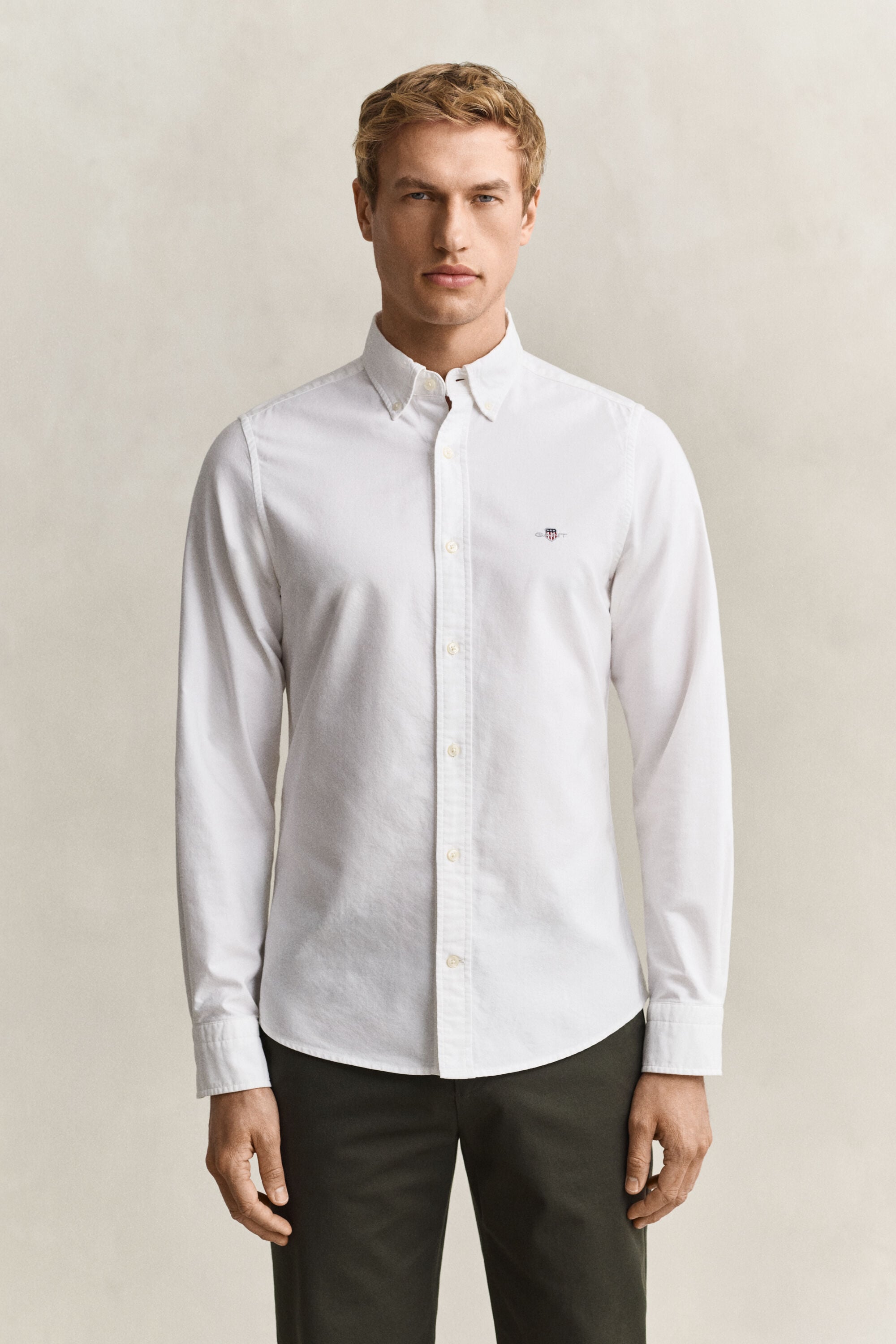 Camisa Oxford Classic slim fit