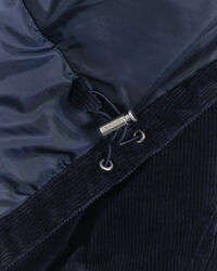 Blusão acolchoado em bombazina