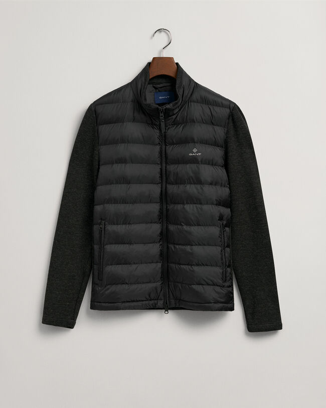 Blusão acolchoado leve Mixed Media