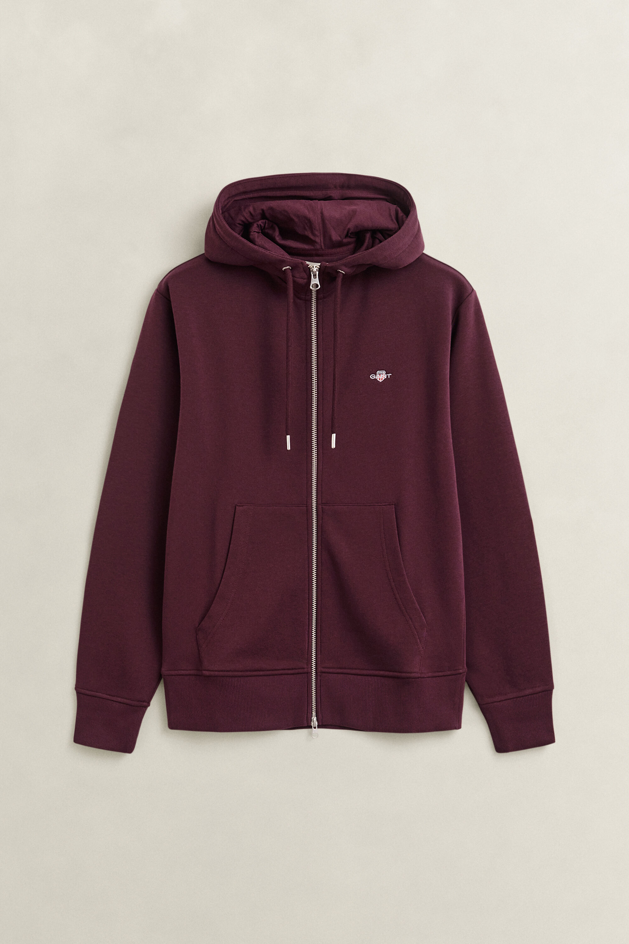 Sweatshirt com capuz e fecho Shield