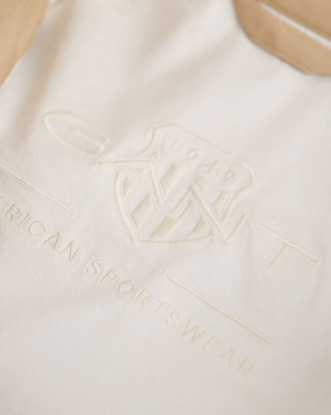 Casaco Windcheater de algod&atilde;o