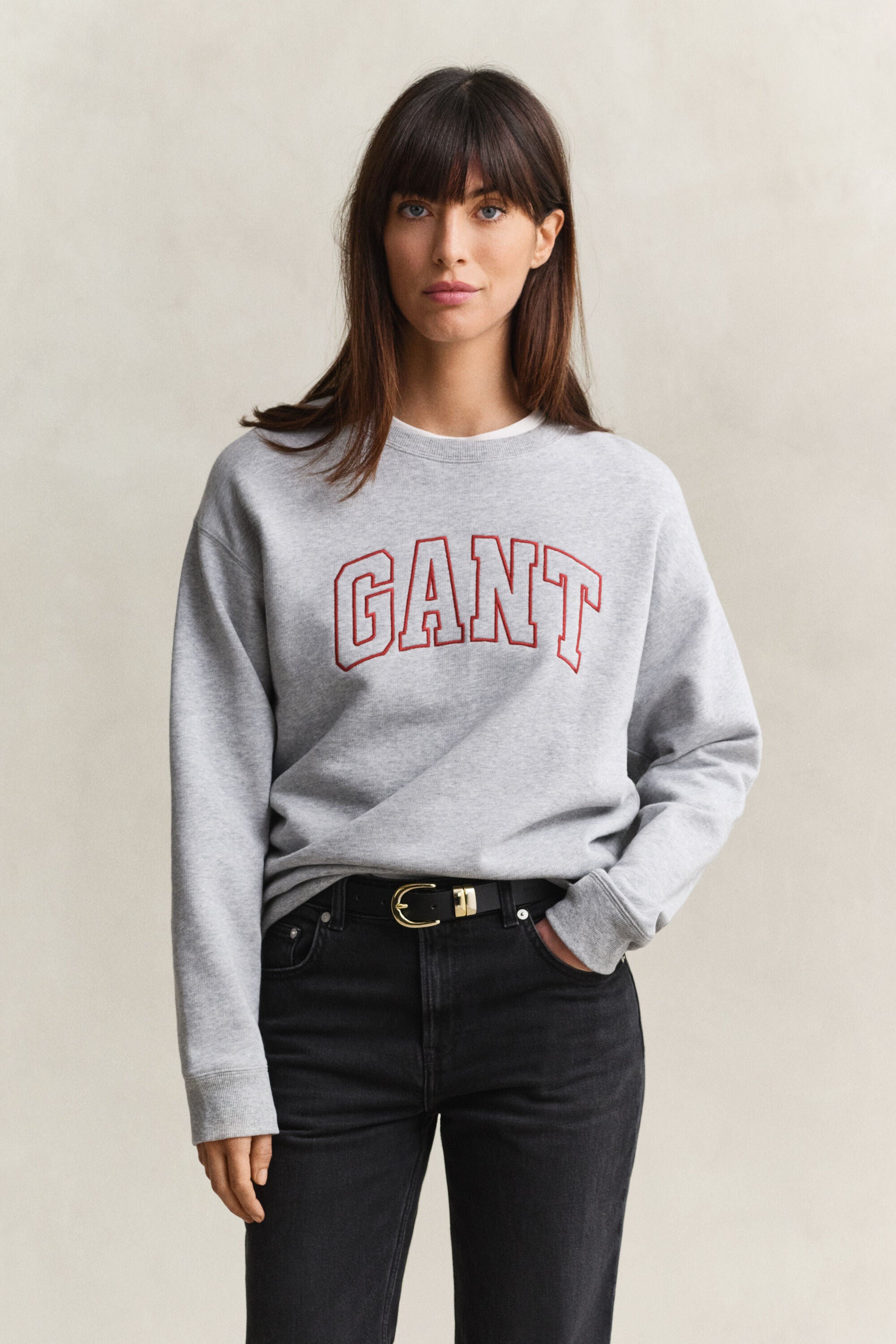 Sweatshirt com grafismo