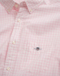 Camisa em popelina gingham Classic regular fit