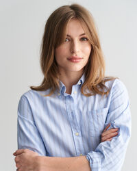 Camisa Oxford Archive às riscas regular fit