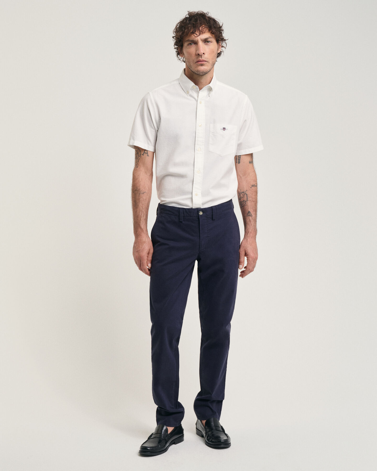 Calças chino Archive Shield slim fit Seasonal Essential