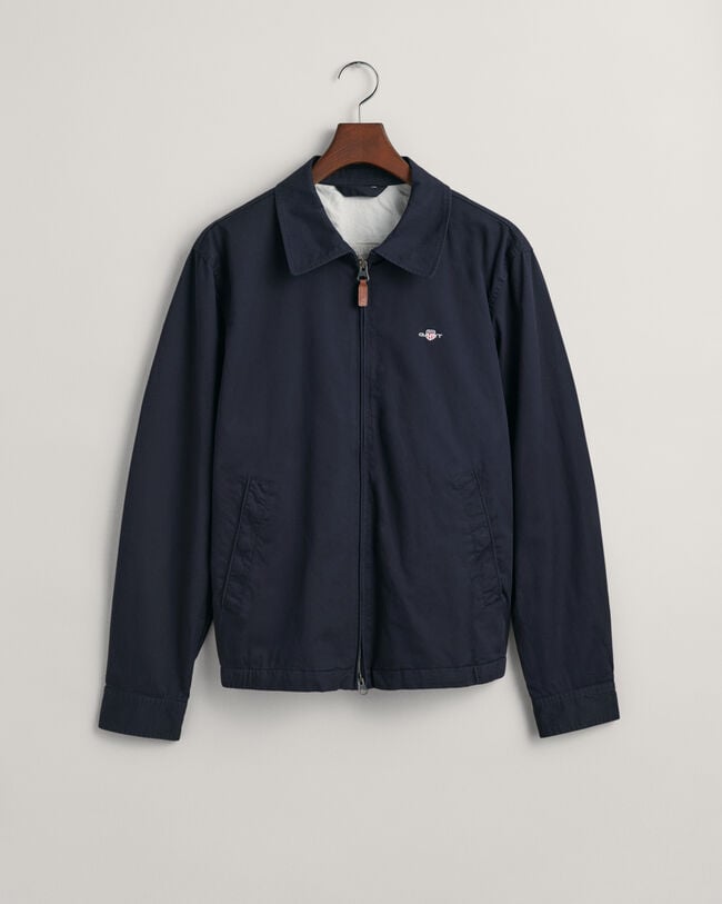 Casaco Windcheater de algodão