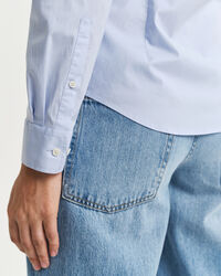 Camisa em popelina slim fit