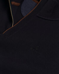 Sweatshirt com meio fecho Sacker Rib