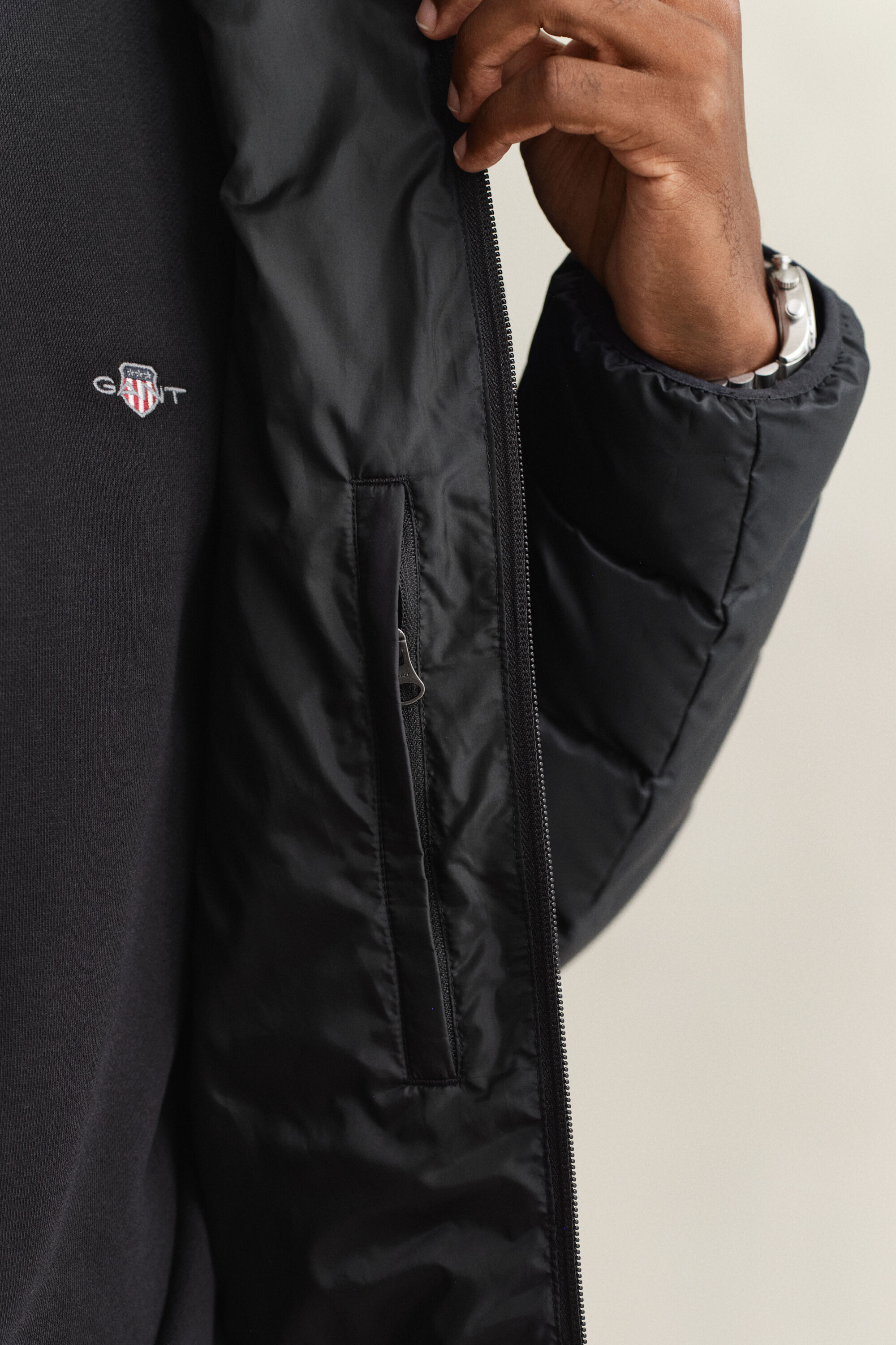 Blusão de penas leve