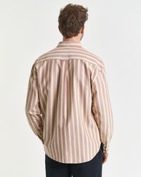 Camisa Oxford Heritage às riscas relaxed fit
