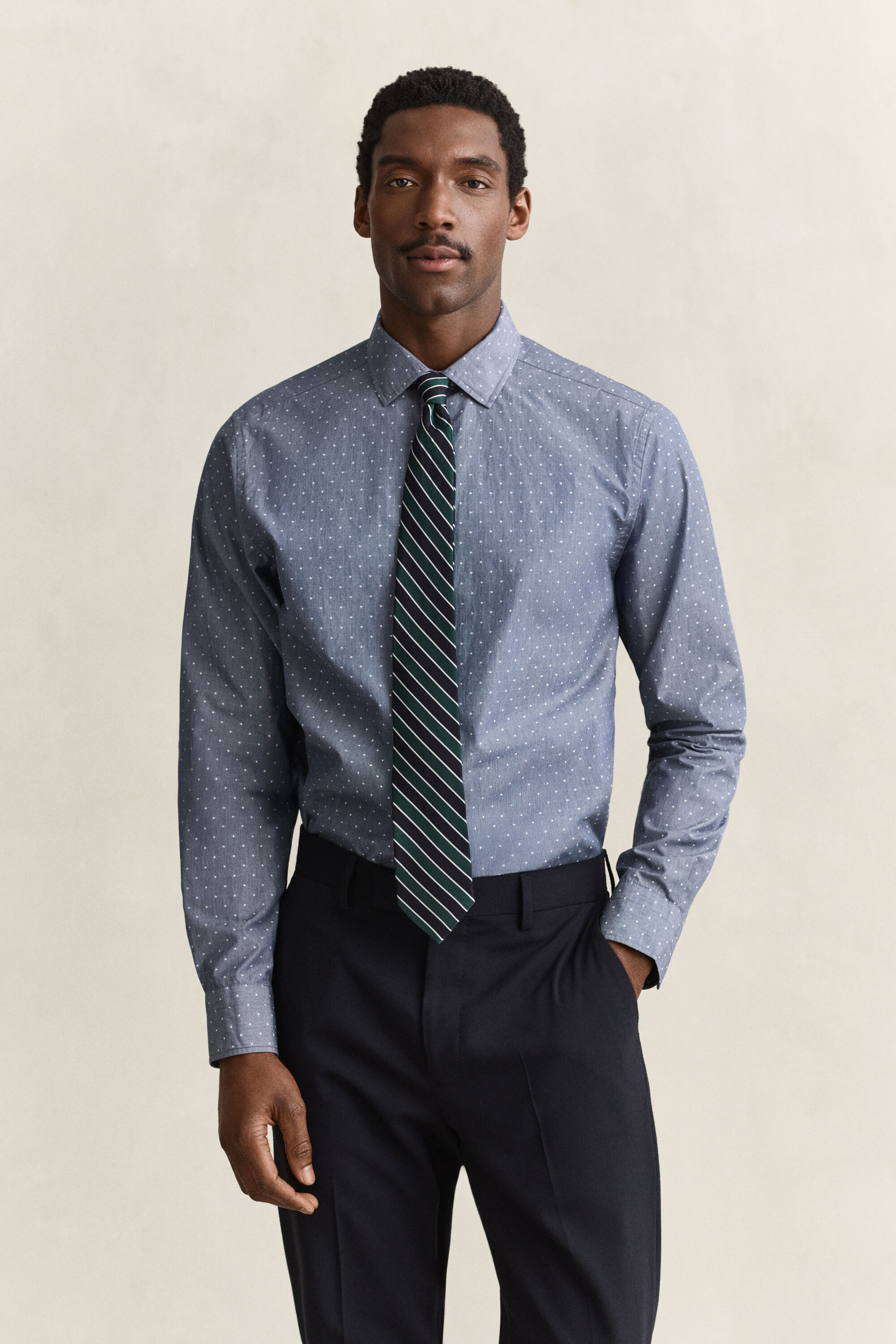 Camisa fil coupé