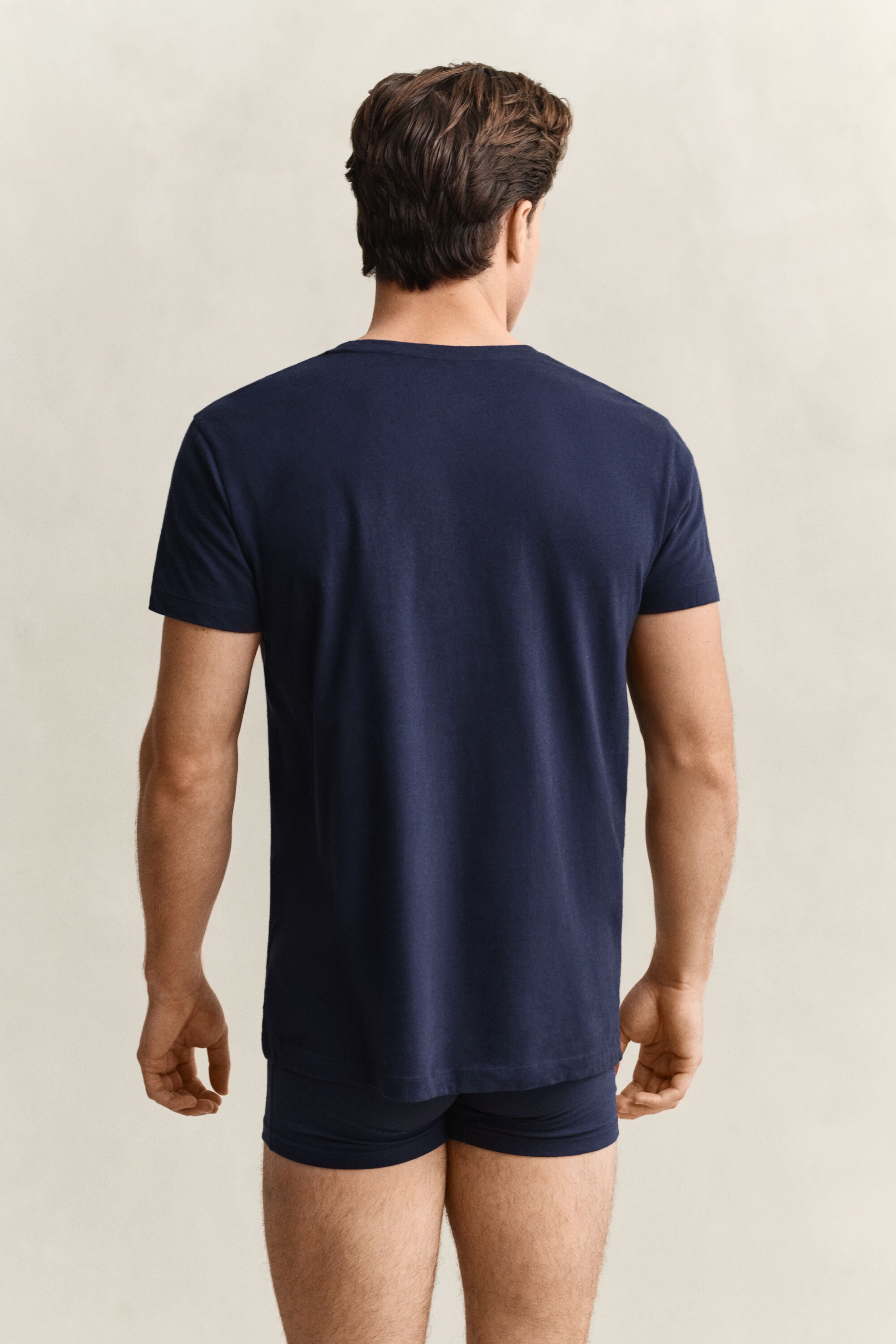 Pack de duas t-shirts com decote redondo