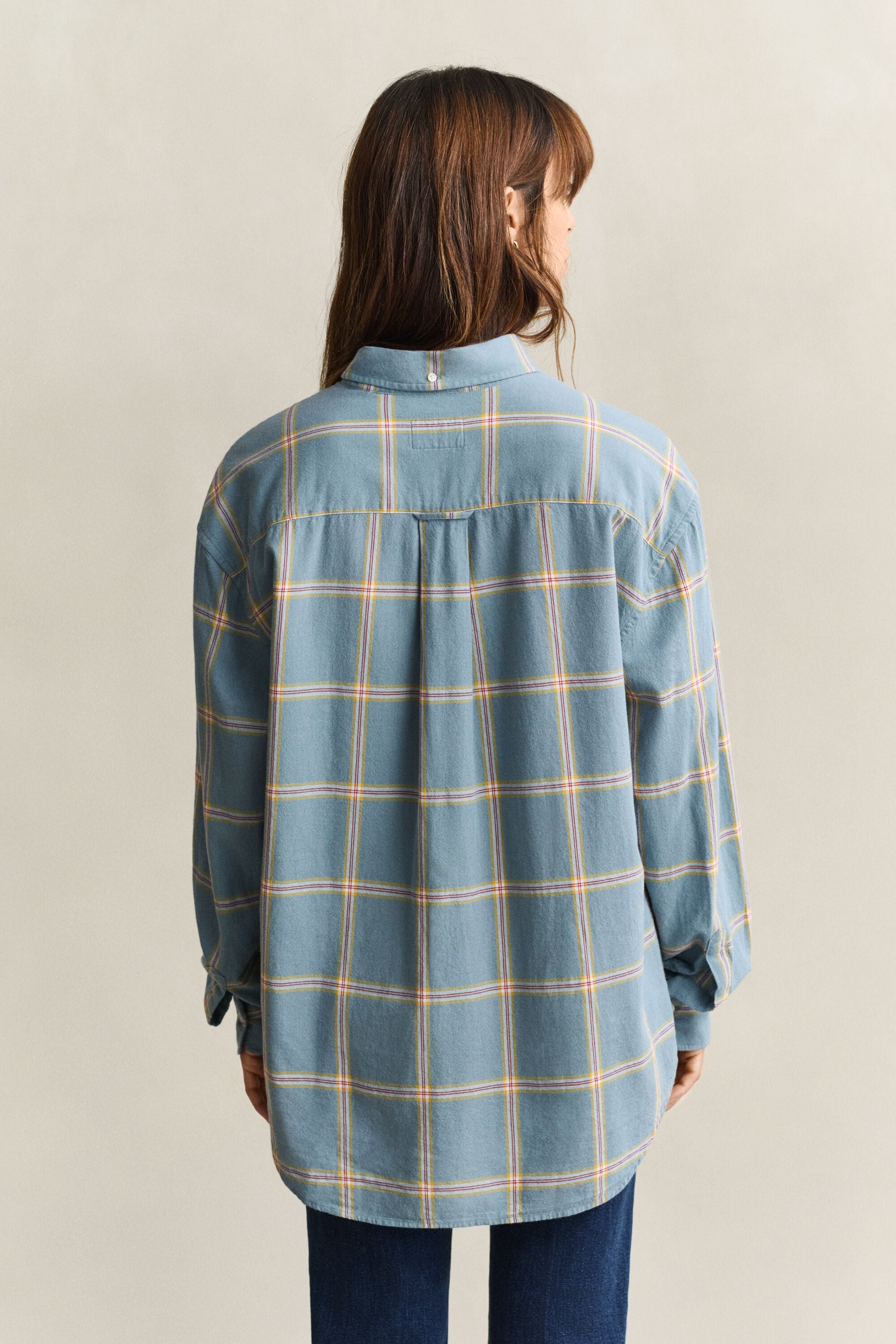 Camisa axadrezada réplica dos anos 60