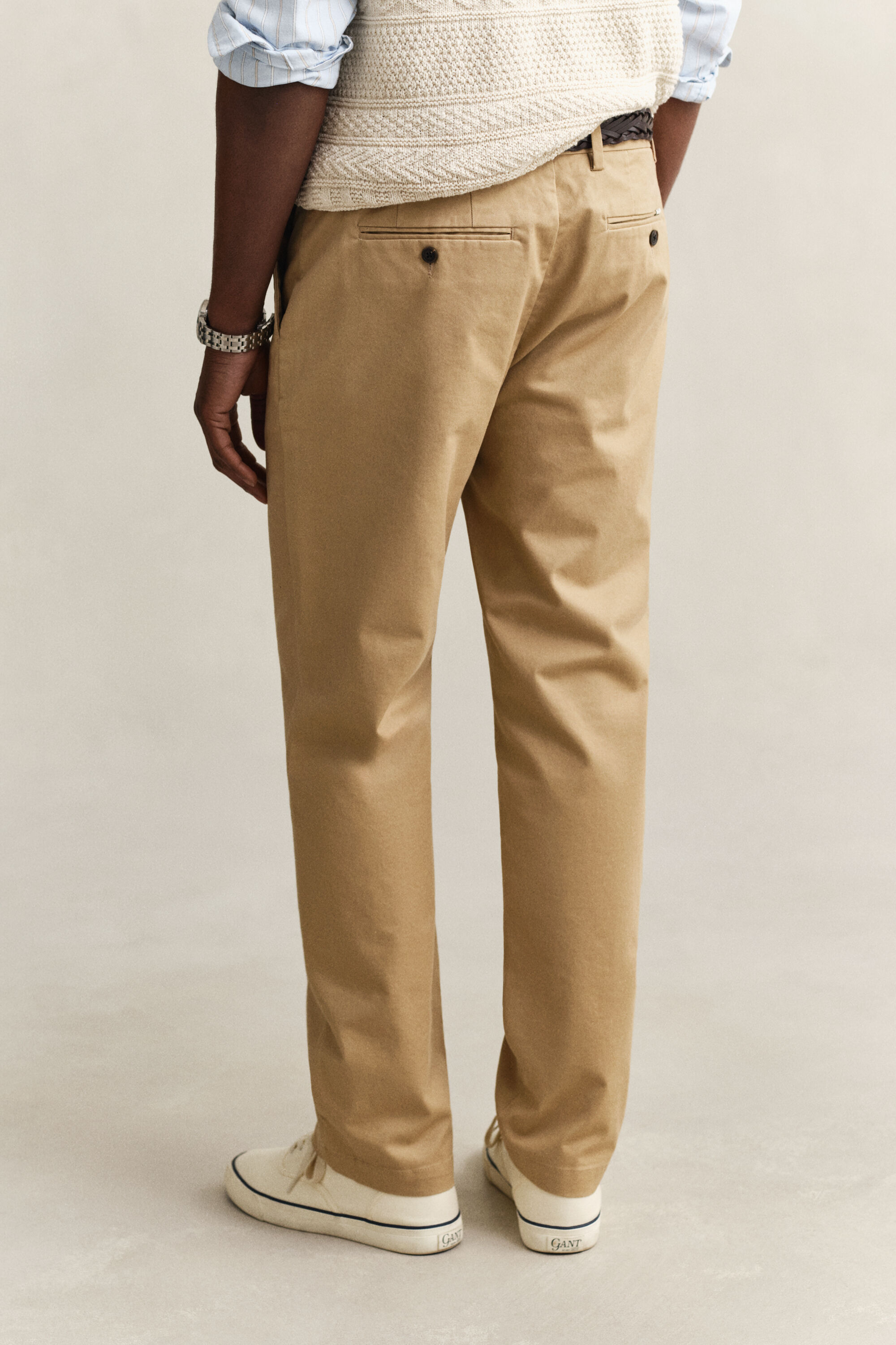 Calças chino elegantes regular fit