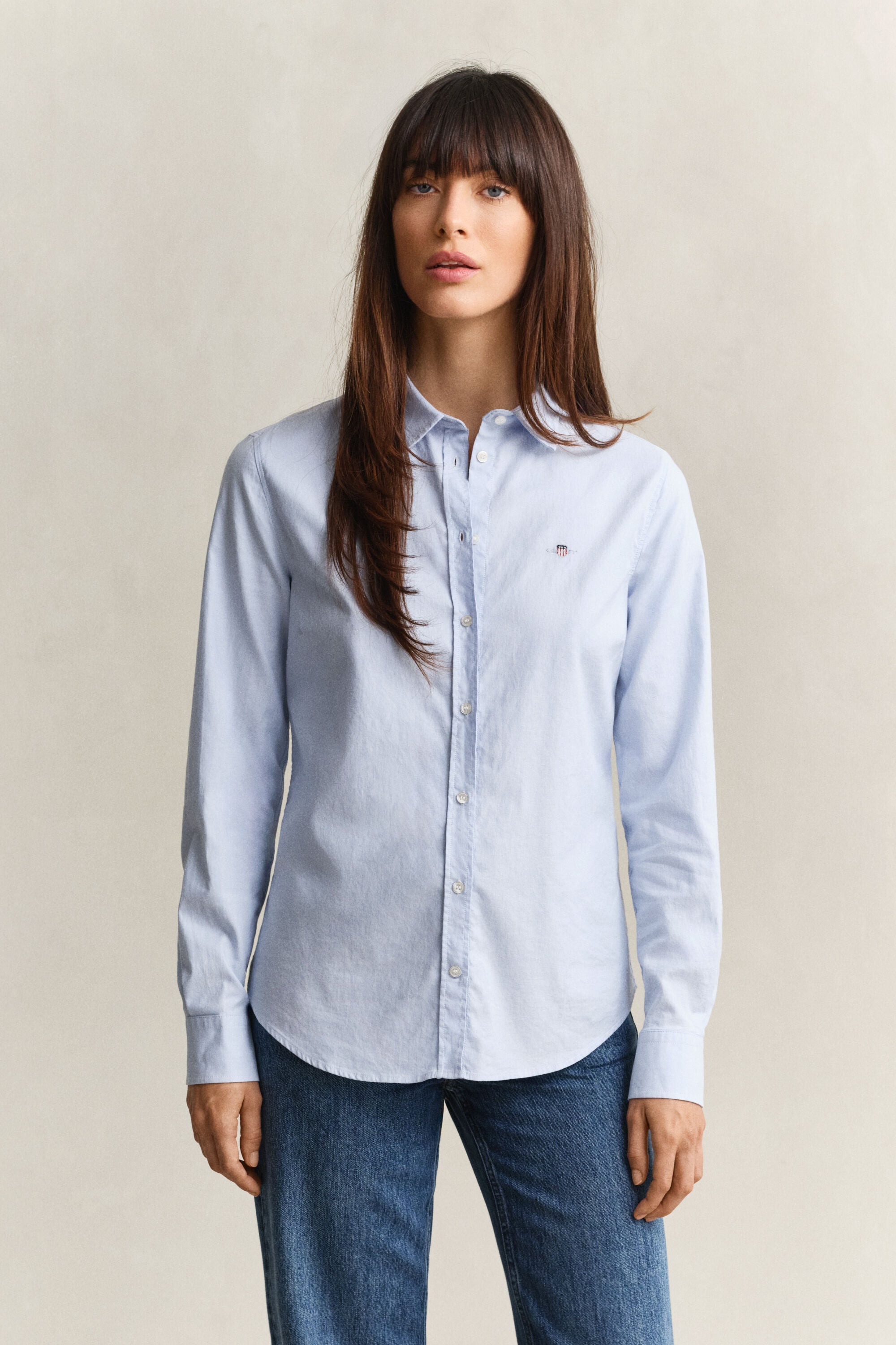 Camisa Oxford com elastano Classic slim fit
