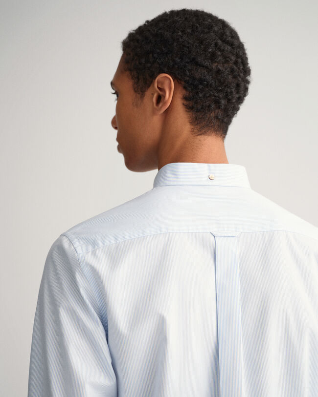 Camisa Banker em popelina regular fit