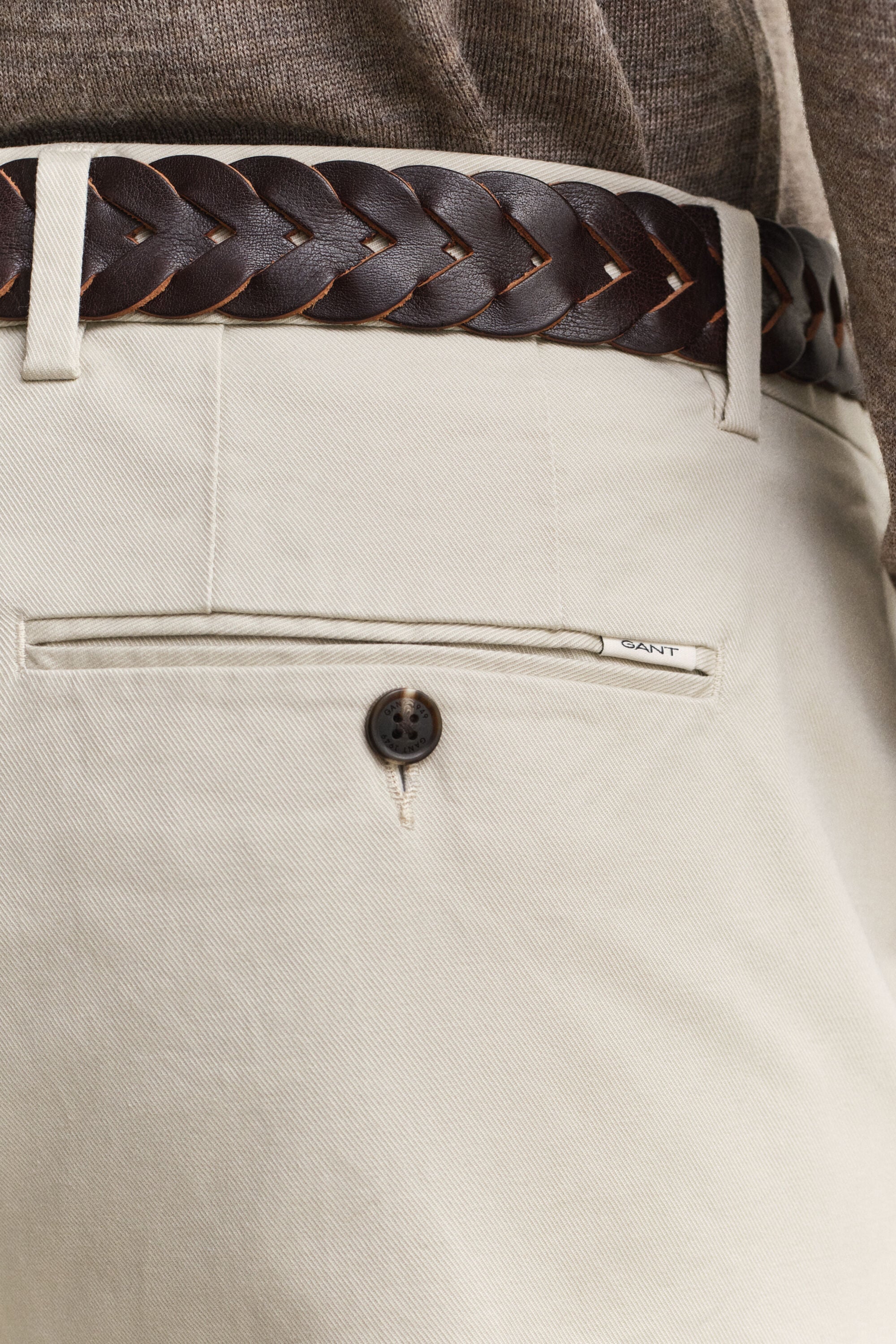 Calças chino elegantes regular fit