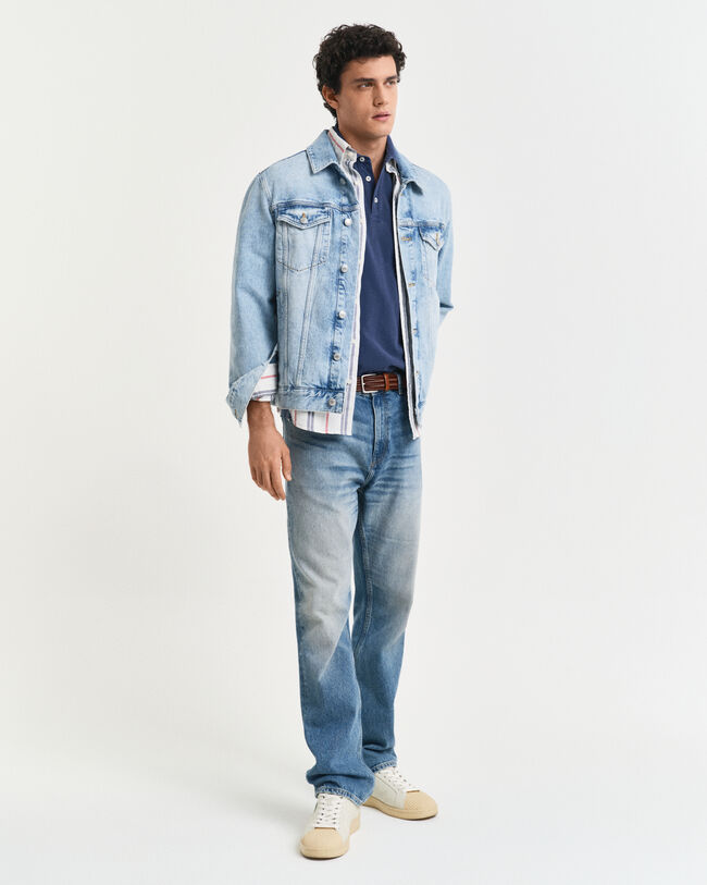 Polo em algodão piqué Sunfaded