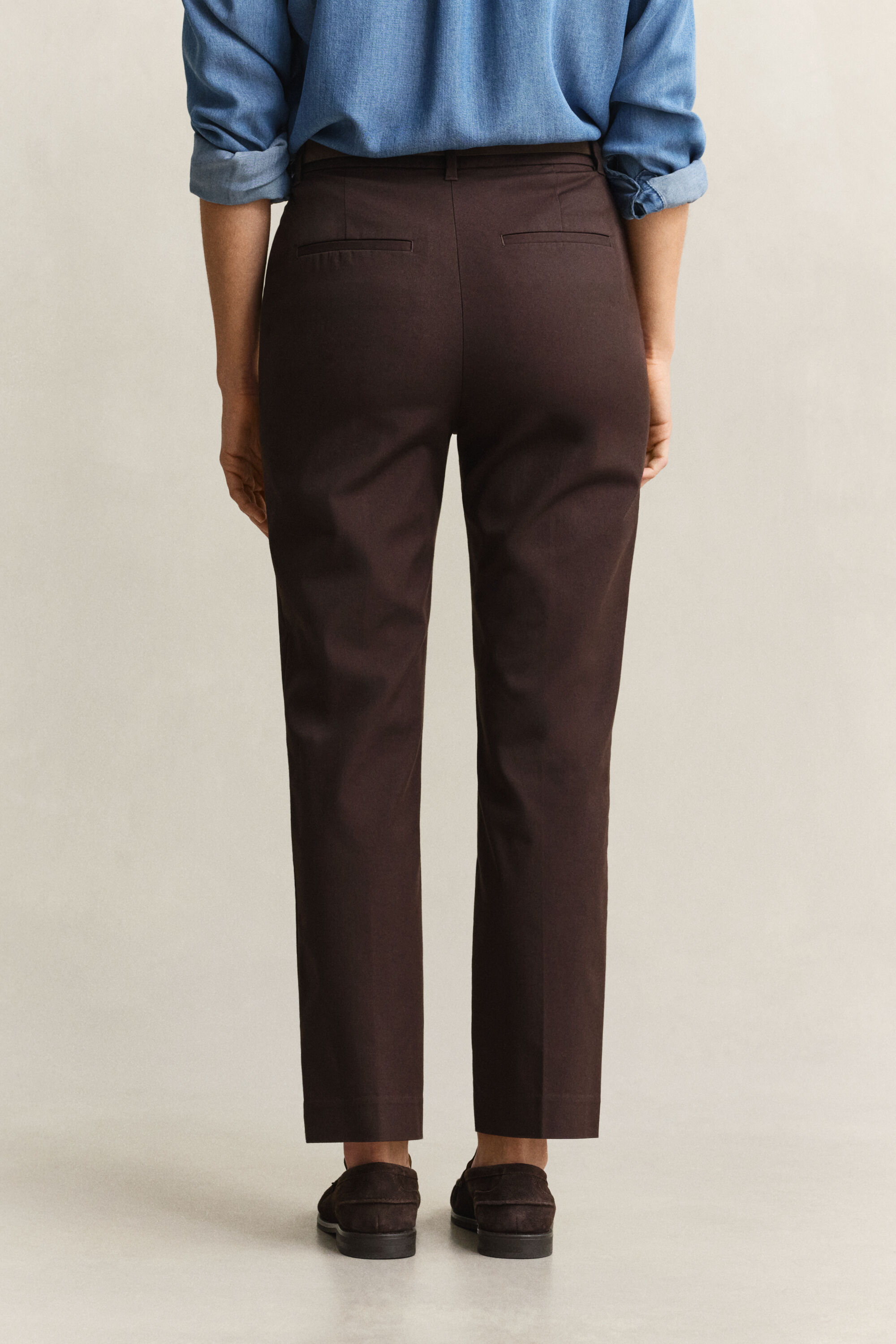 Calças slim fit