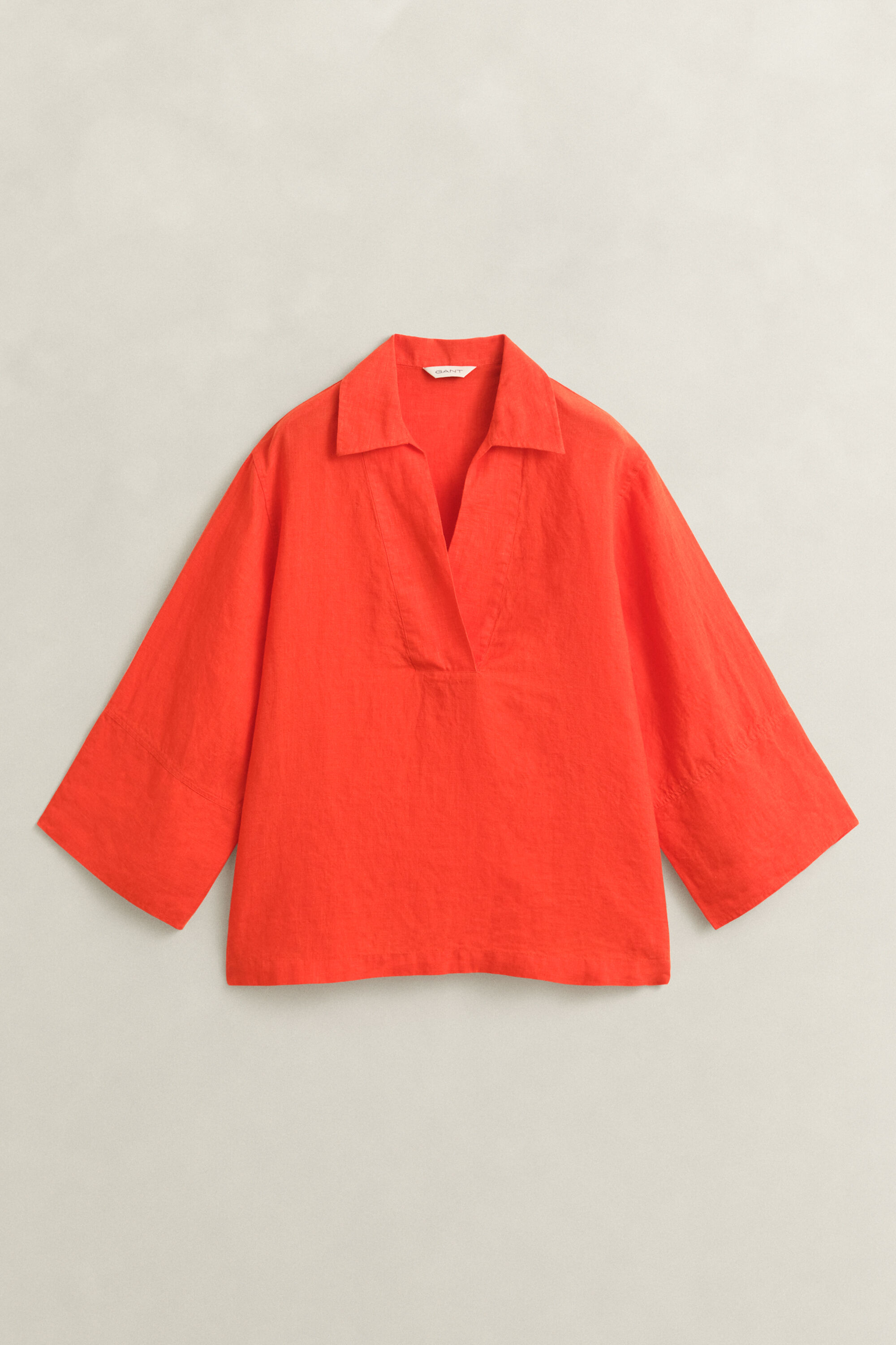 Camisa popover em linho