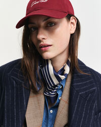 Lenço de seda Monogram com rebordo