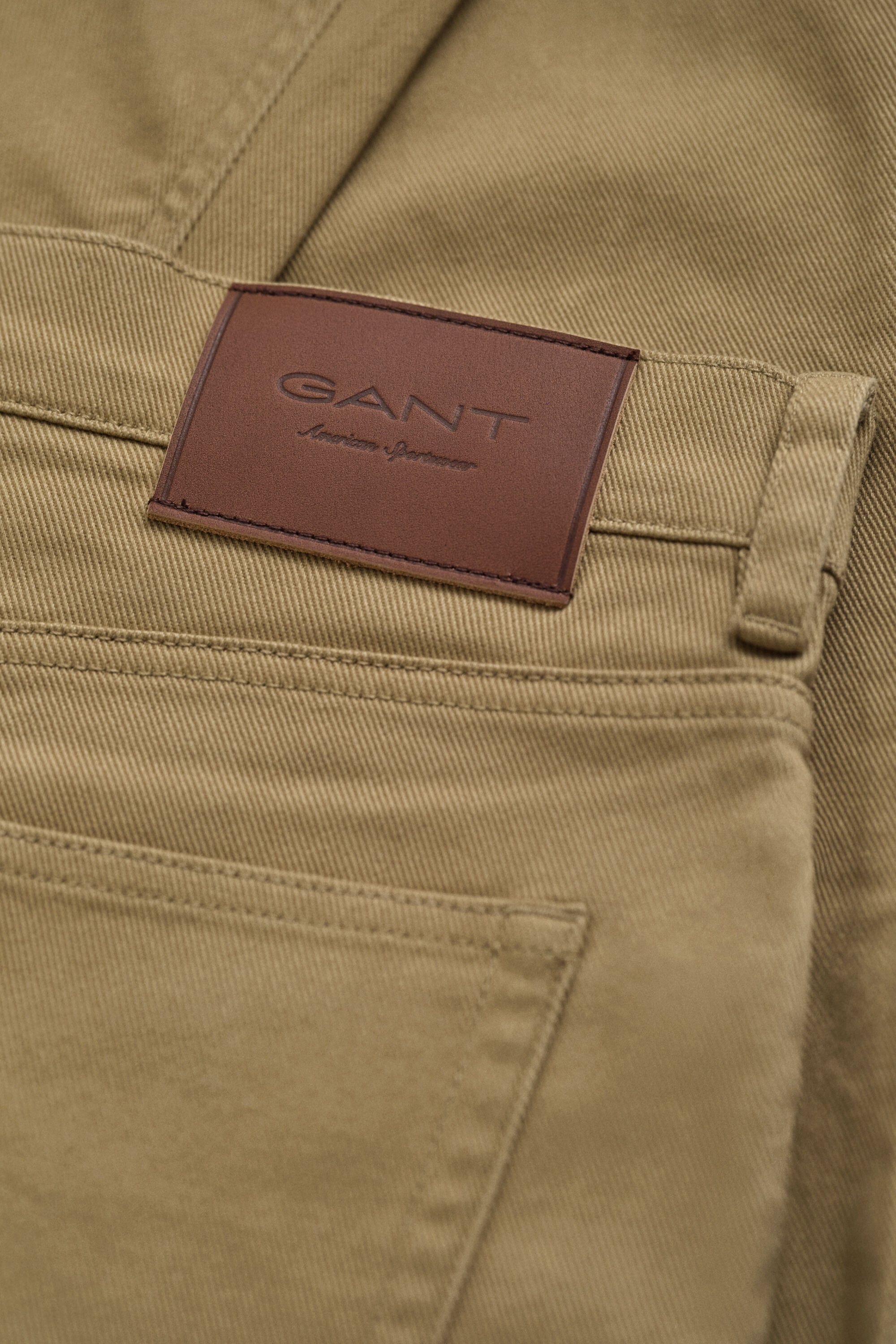 Calças de sarja slim fit
