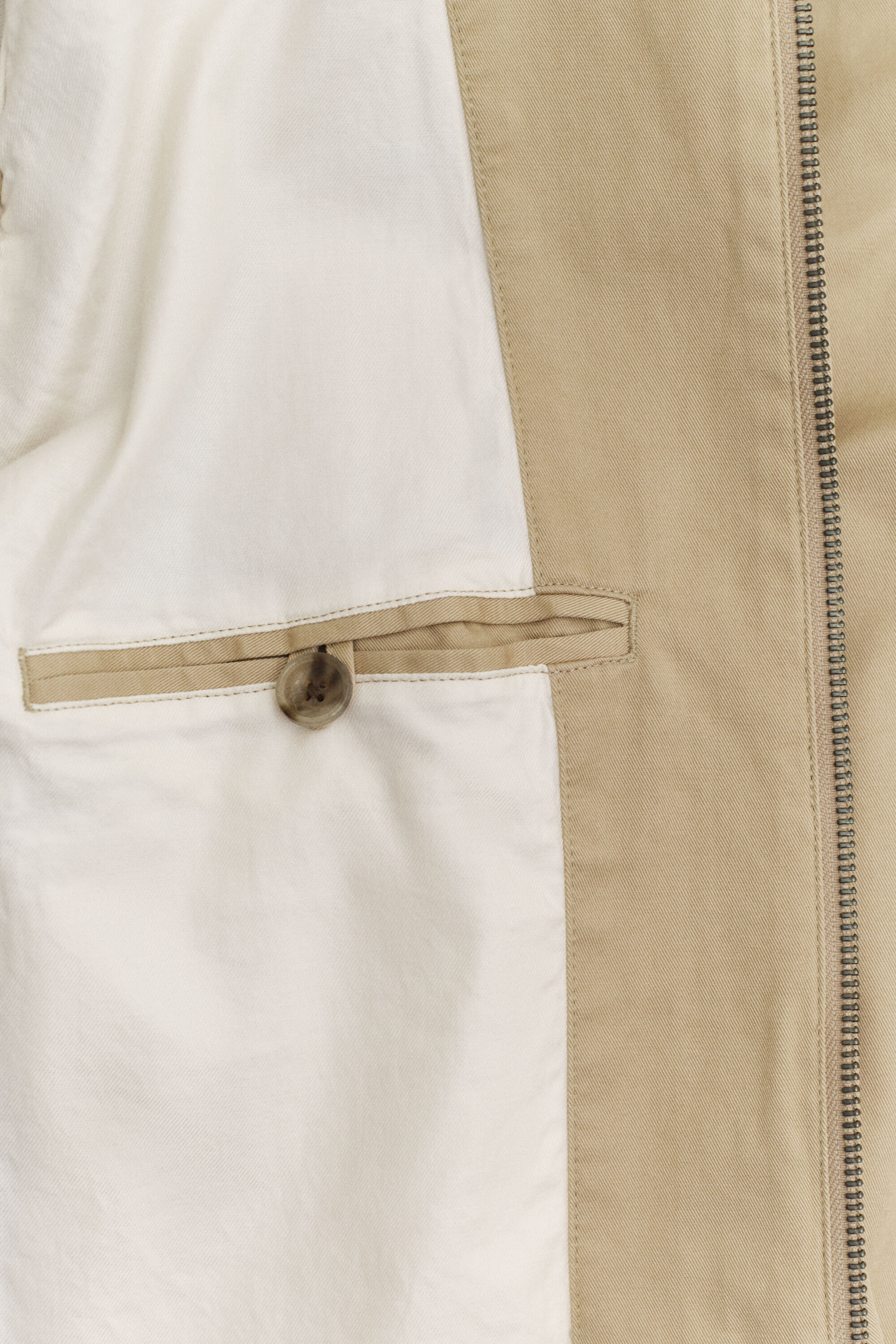 Casaco Windcheater em algodão