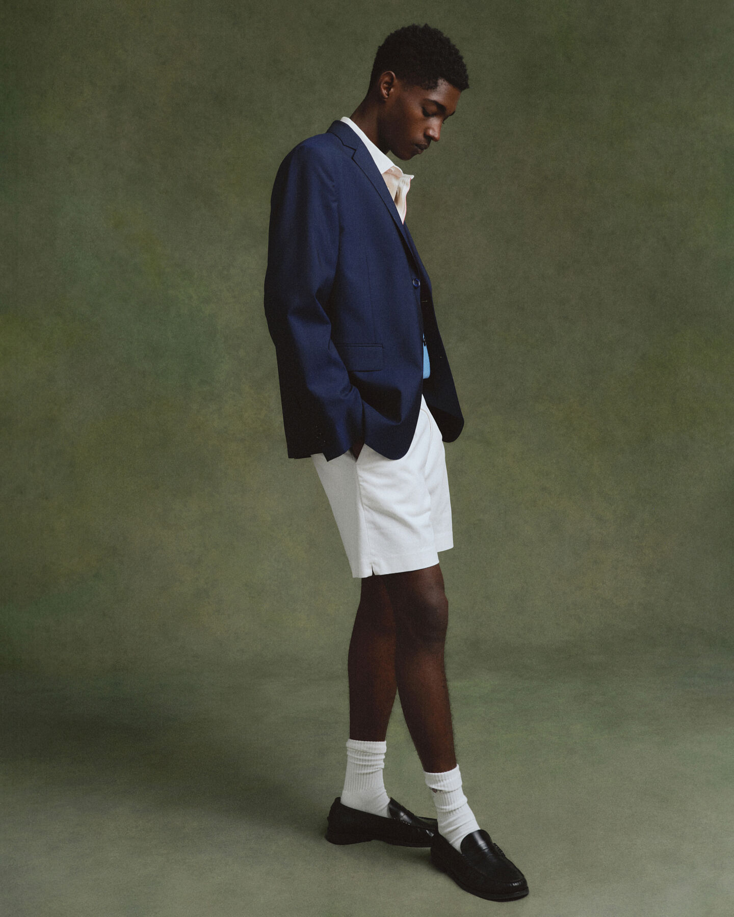 Blazer em lã Hopsack