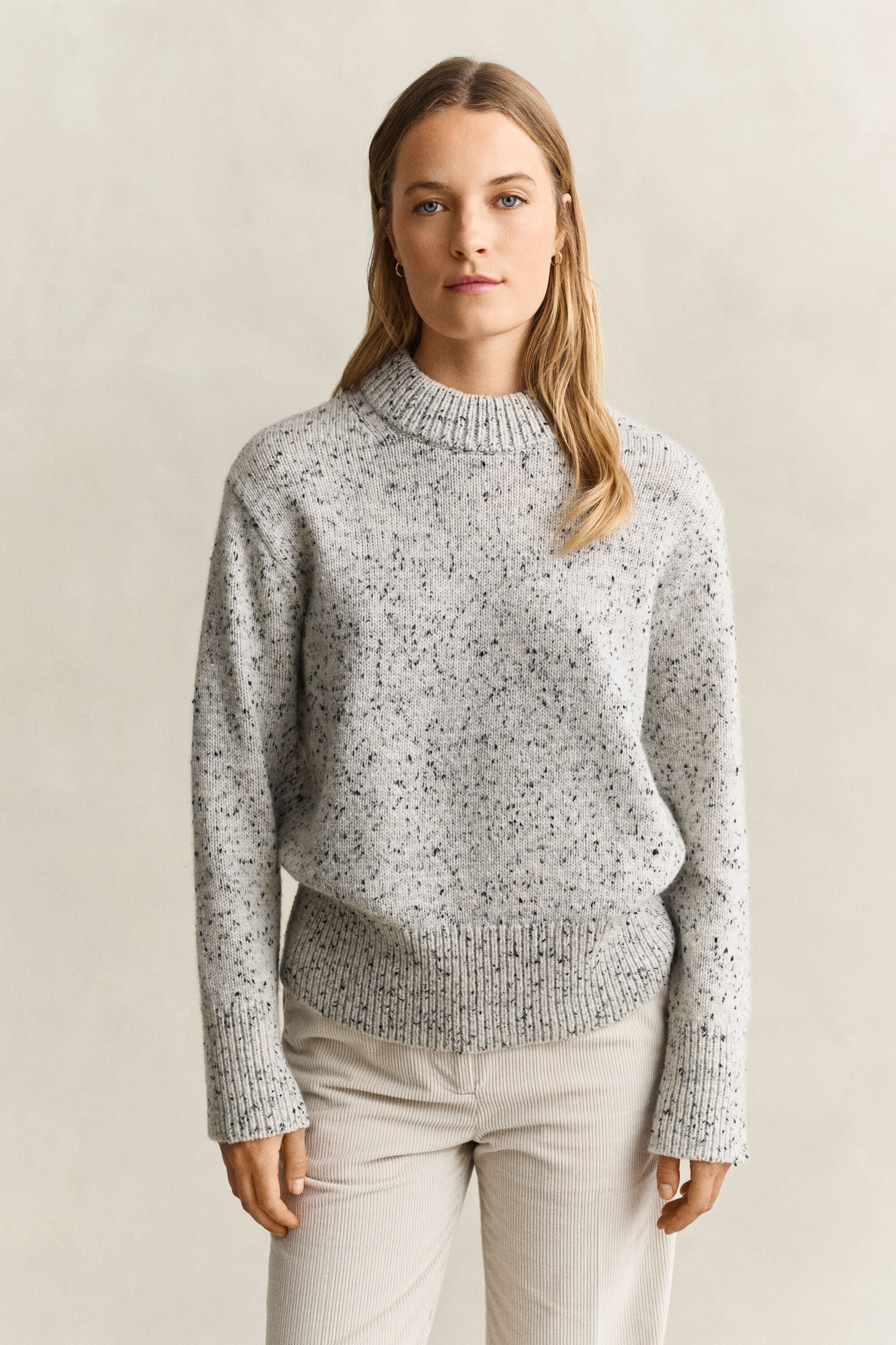Camisola de malha Nepps em mistura de lã