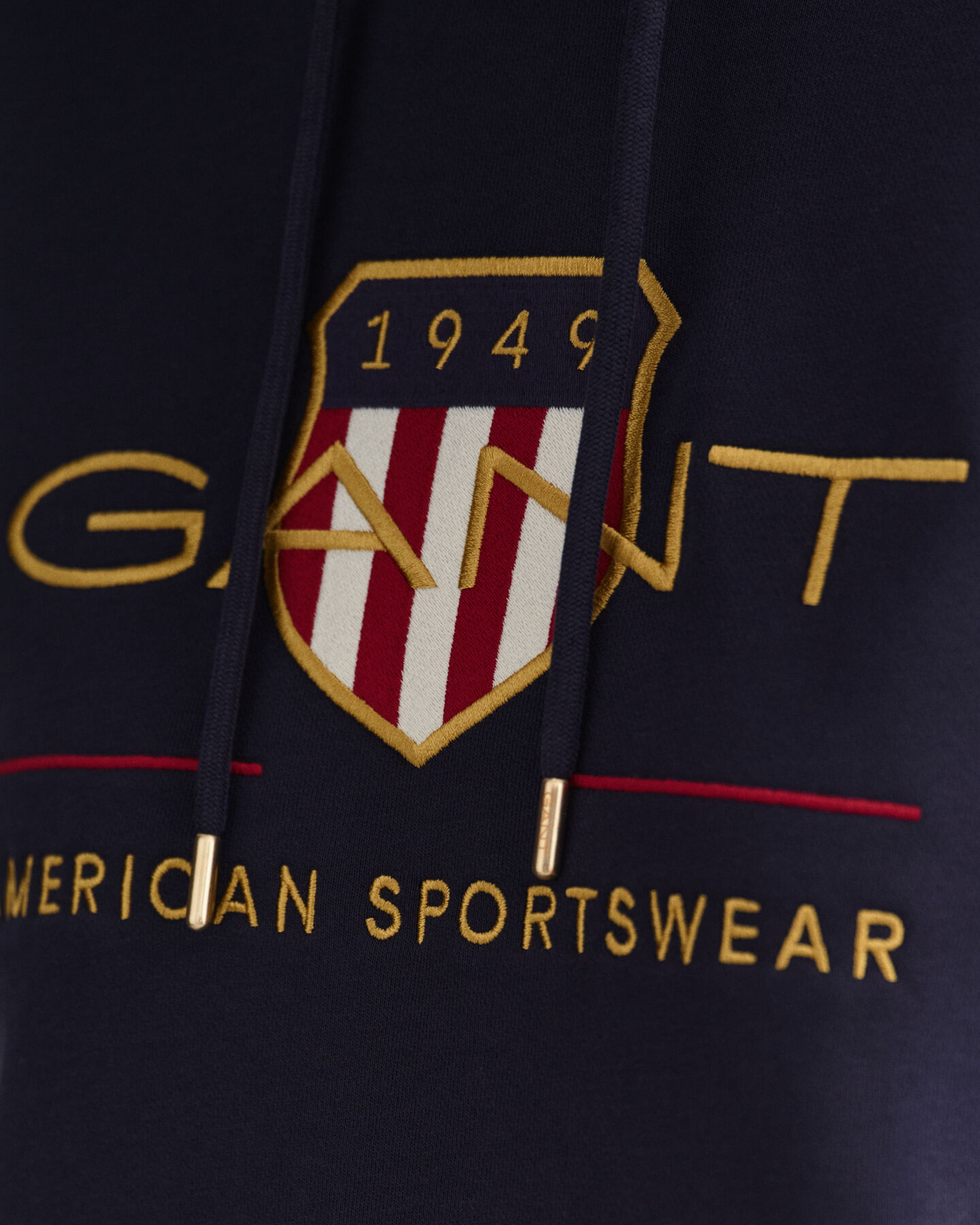 Vestido com capuz Archive Shield