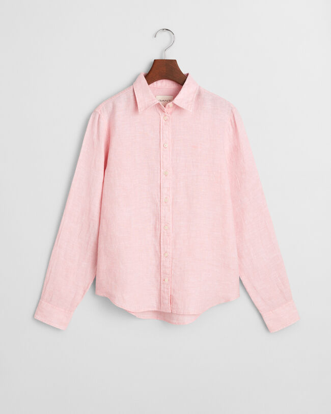 Camisa de linho regular fit