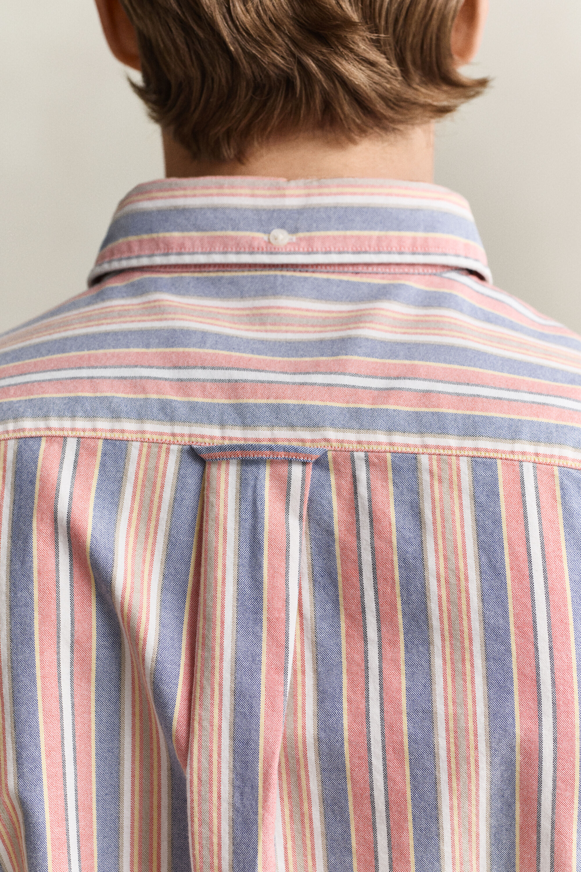 Camisa Oxford às riscas Classic