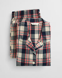 Caixa de presente com pijama em flanela