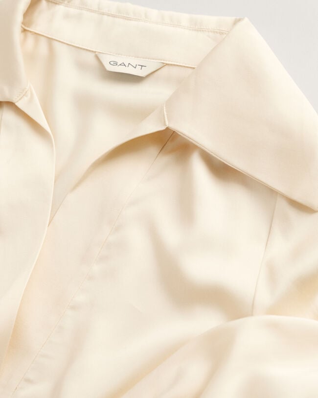 Camisa com punhos altos Popover