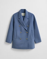 Casaco de marinheiro com detalhes cosidos à mão